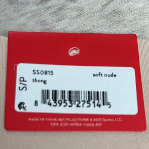 SPANX | Everyday Seamless Shaping Thong, in Soft Nude, Size S NWT - Picture 5 of 10